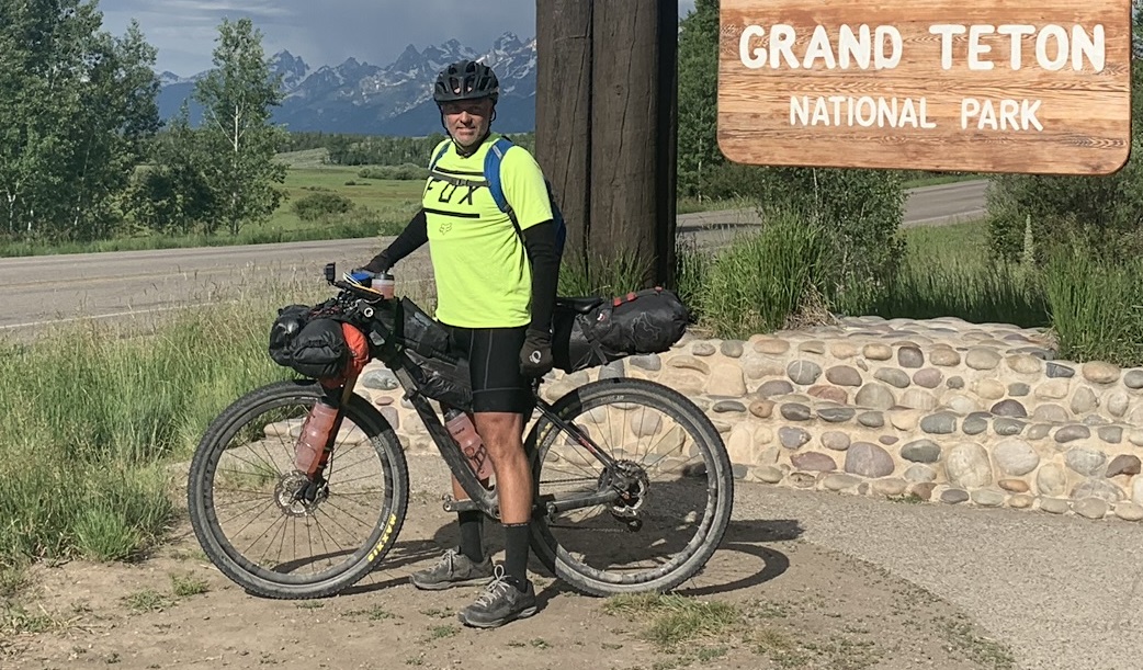 Jeff on the trail